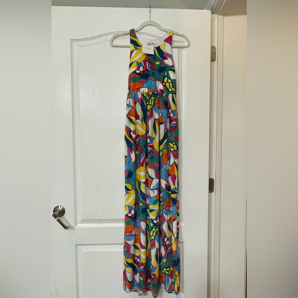 Beeson River Multicolor Abstract Dress